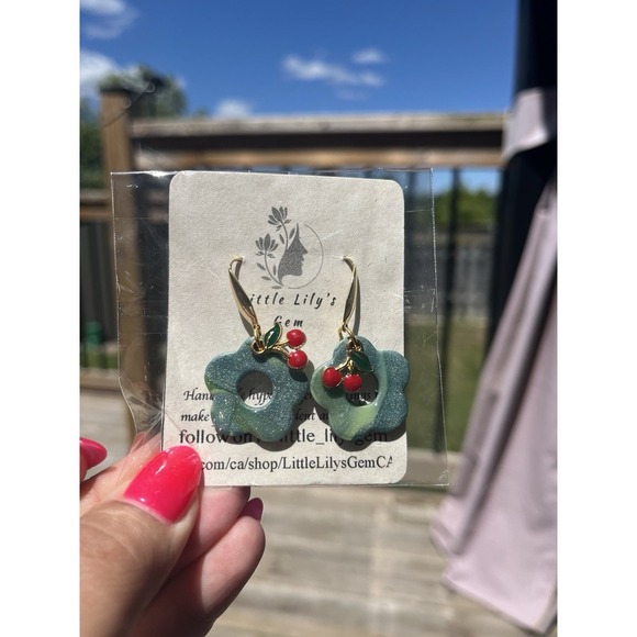 For ResellHandmPolymer Clay earrings lot  -3  Unique 25 Pcs  Stainless Steel - Picture 4 of 16